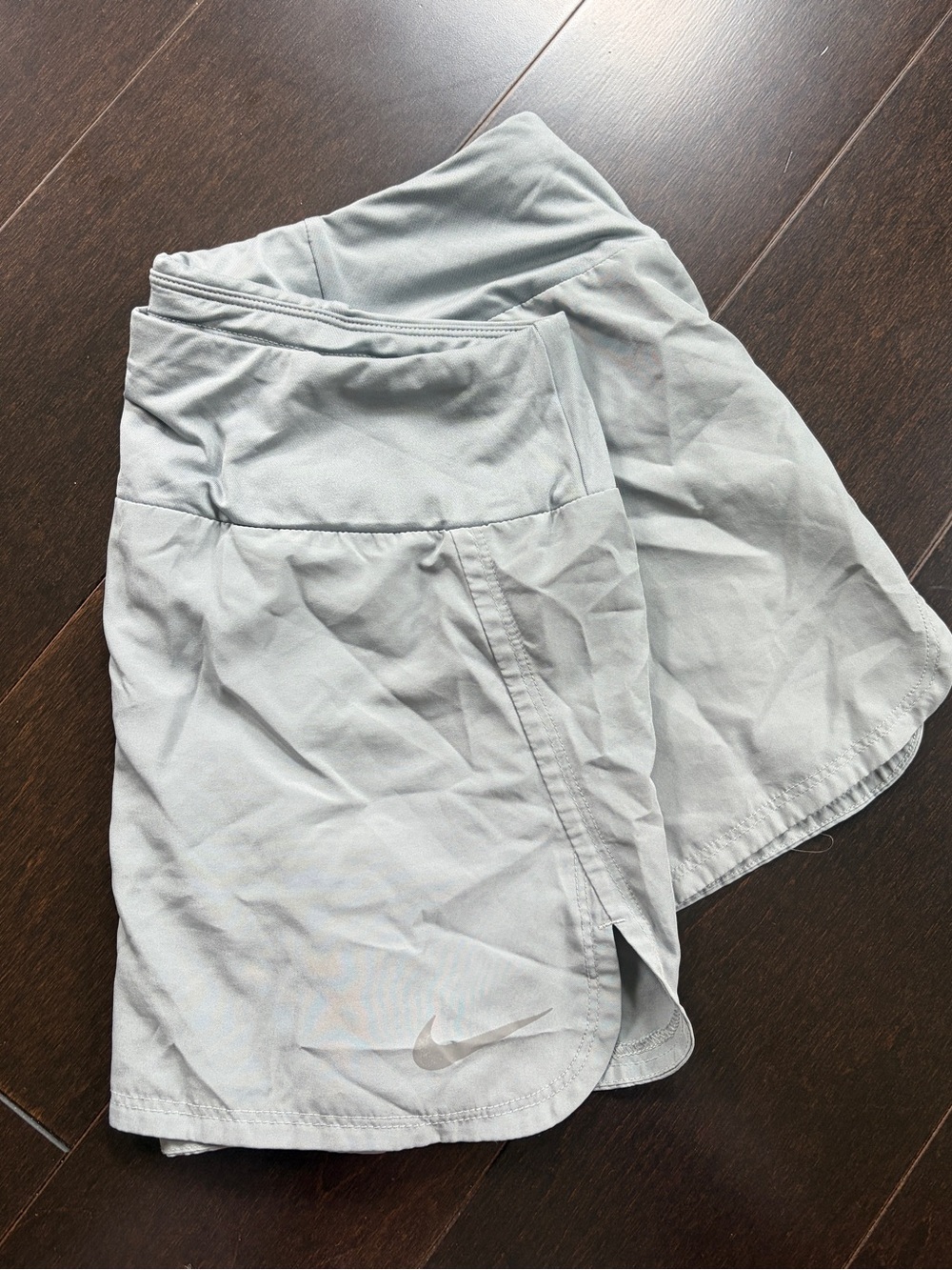 Nike Light Gray Performance Shorts